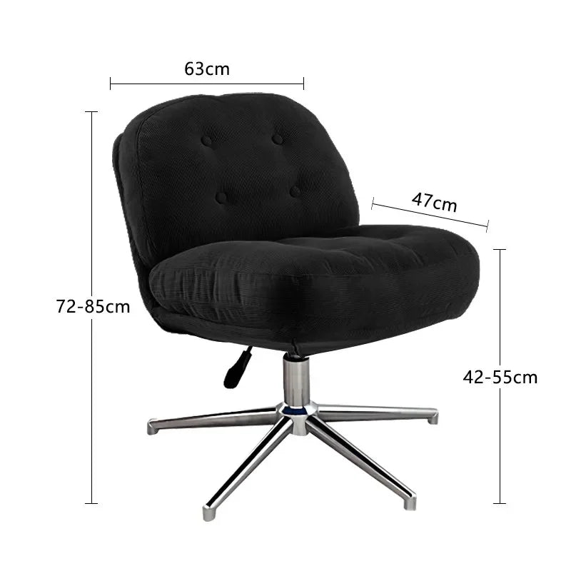 Bauhaus Red Lounge Rotating Sofa Chair