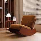 Luxury Individual Wooden Lazy Rocking Chairs