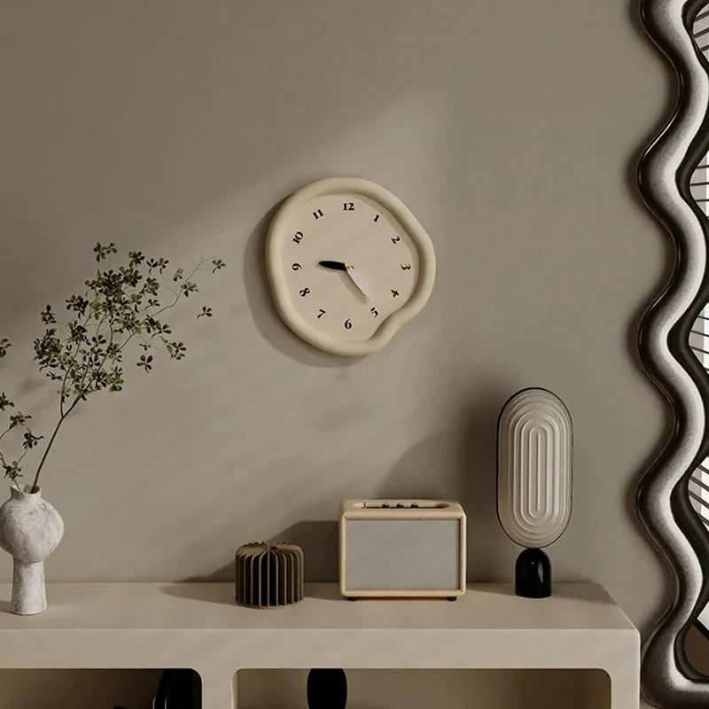 Nordic Wall Clock Design Simple Clock Room Silent Wall Clock Home Decorations