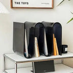 Acrylic S-Shape Magazine Rack