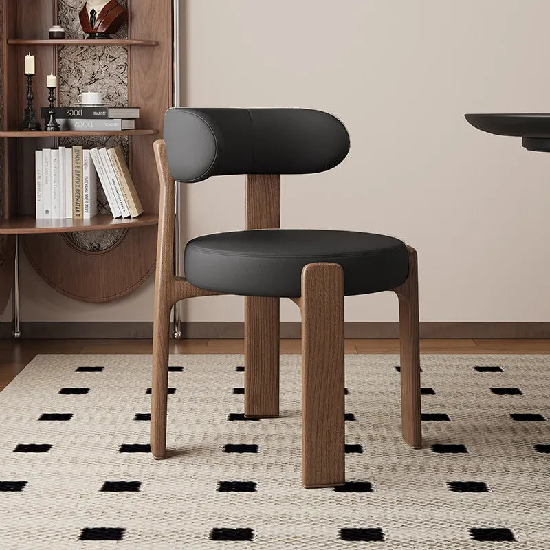 Minimalist Modern Solid Wood Dining Chair