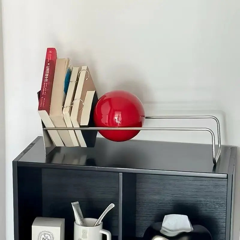 Rolling Ball Slope Metal Book Holder