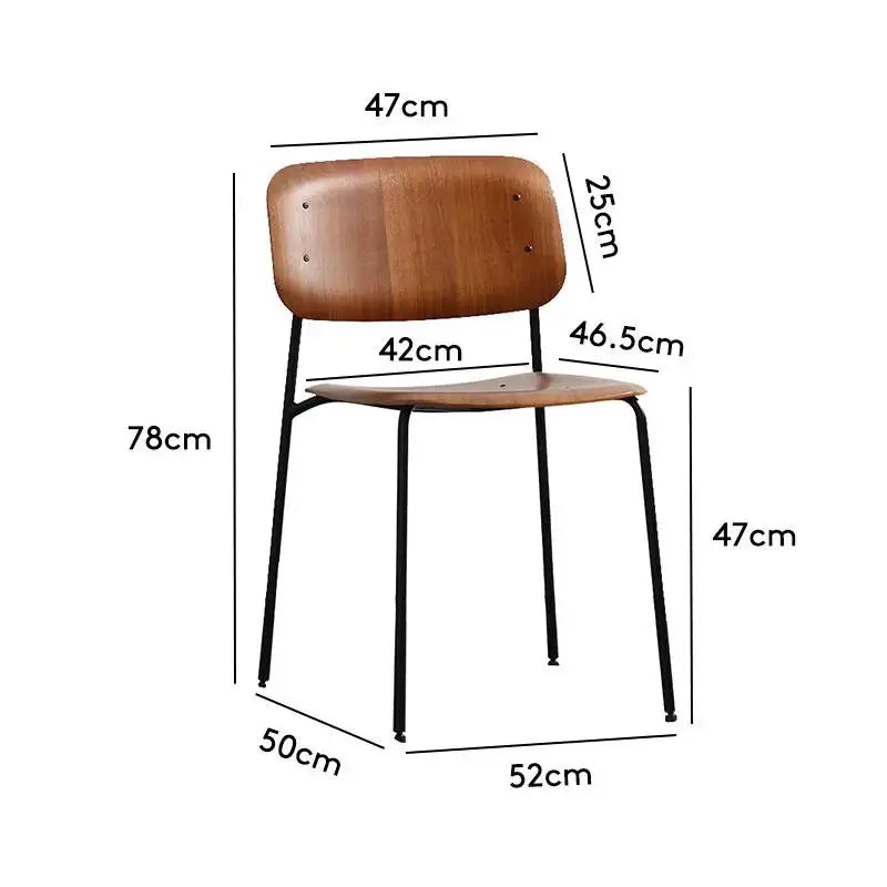 Nordic simple modern dining chair