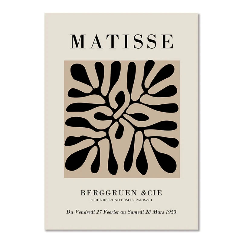 Abstract Bohemia Line Prints Poster (No Frame)