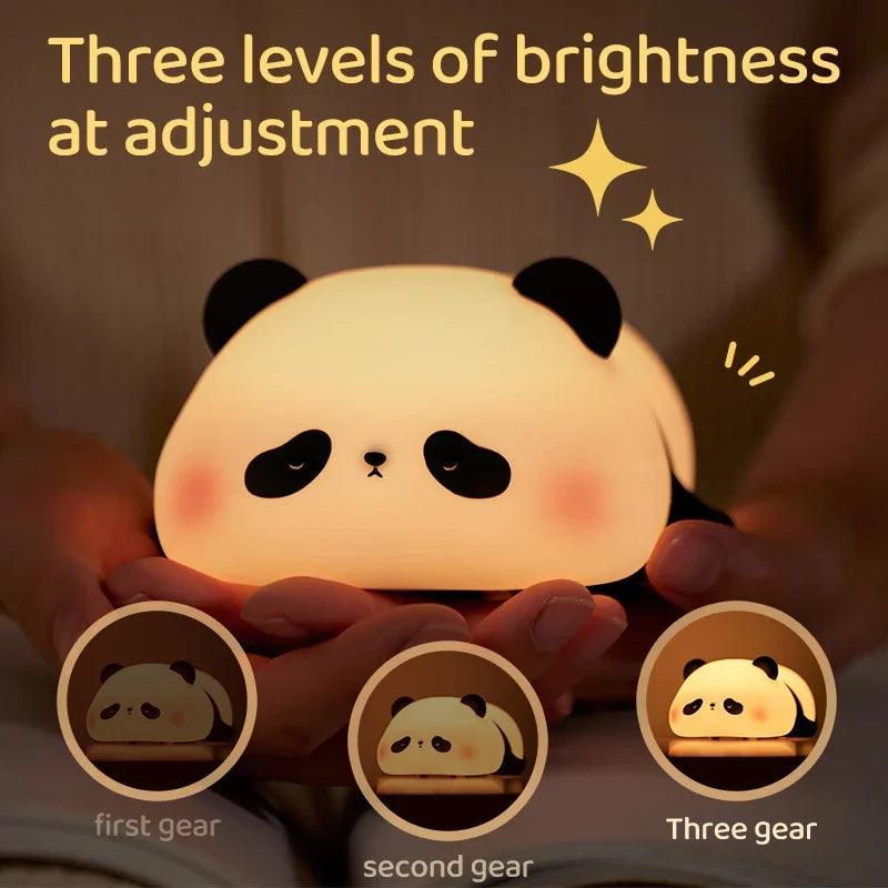 Cute Panda LED Night Table Bed Lamp