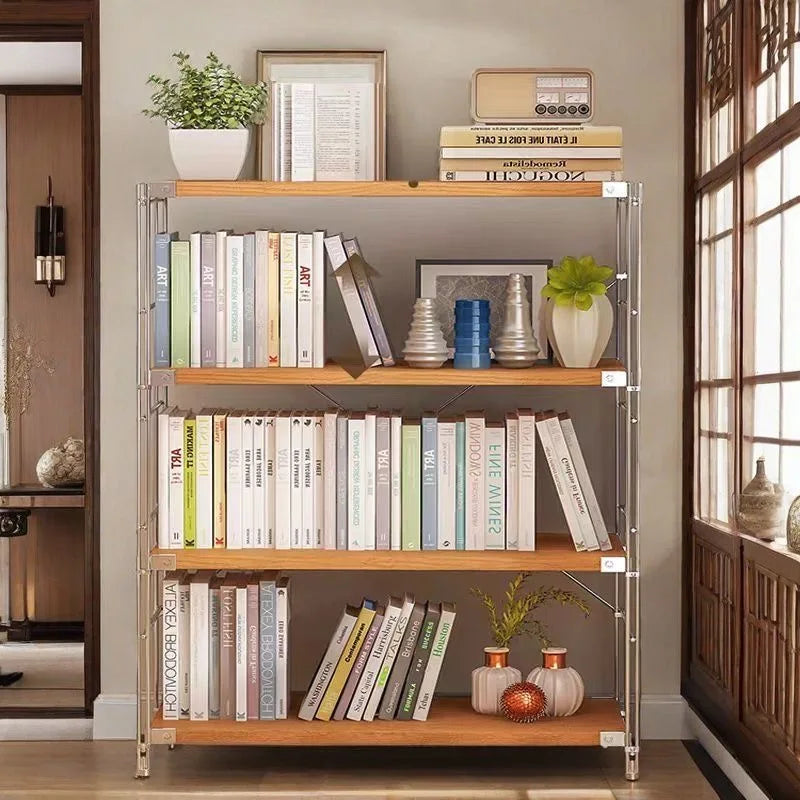 Japanese Style Double Tube Steel Wood Storage Tower