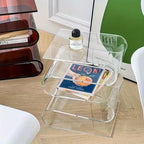 Acrylic S-Shape Magazine Rack