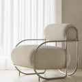 Stainless Steel Single Sofa Chair