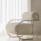 Stainless Steel Single Sofa Chair