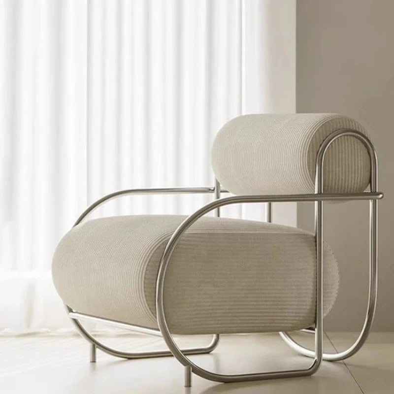 Stainless Steel Single Sofa Chair