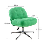 Bauhaus Red Lounge Rotating Sofa Chair