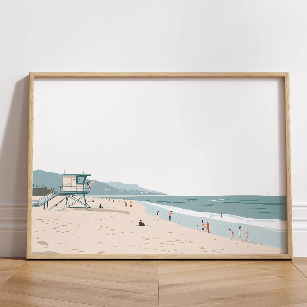 Summer Swimming Wall Art Print Poster (No Frame)