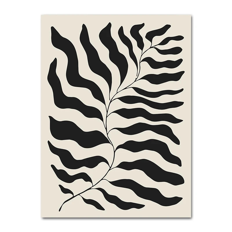 Abstract Bohemia Line Prints Poster (No Frame)
