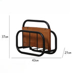 Modern Leather Sling Magazine Holder
