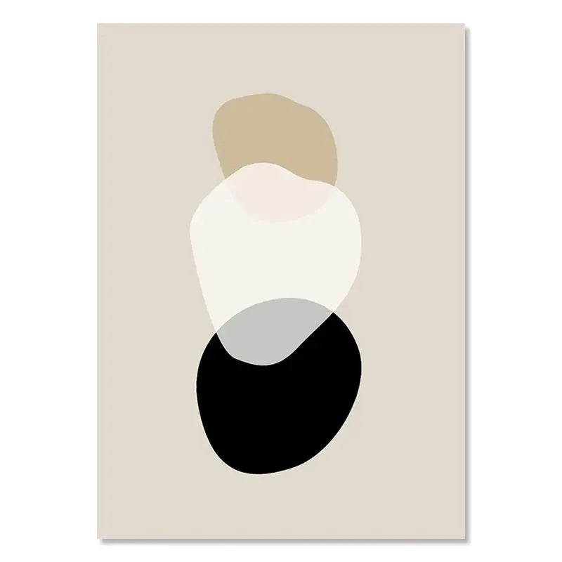 Abstract Bohemia Line Prints Poster (No Frame)