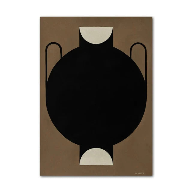 Minimalism Abstract Nature Geometric Wall Art Poster (No Frame)