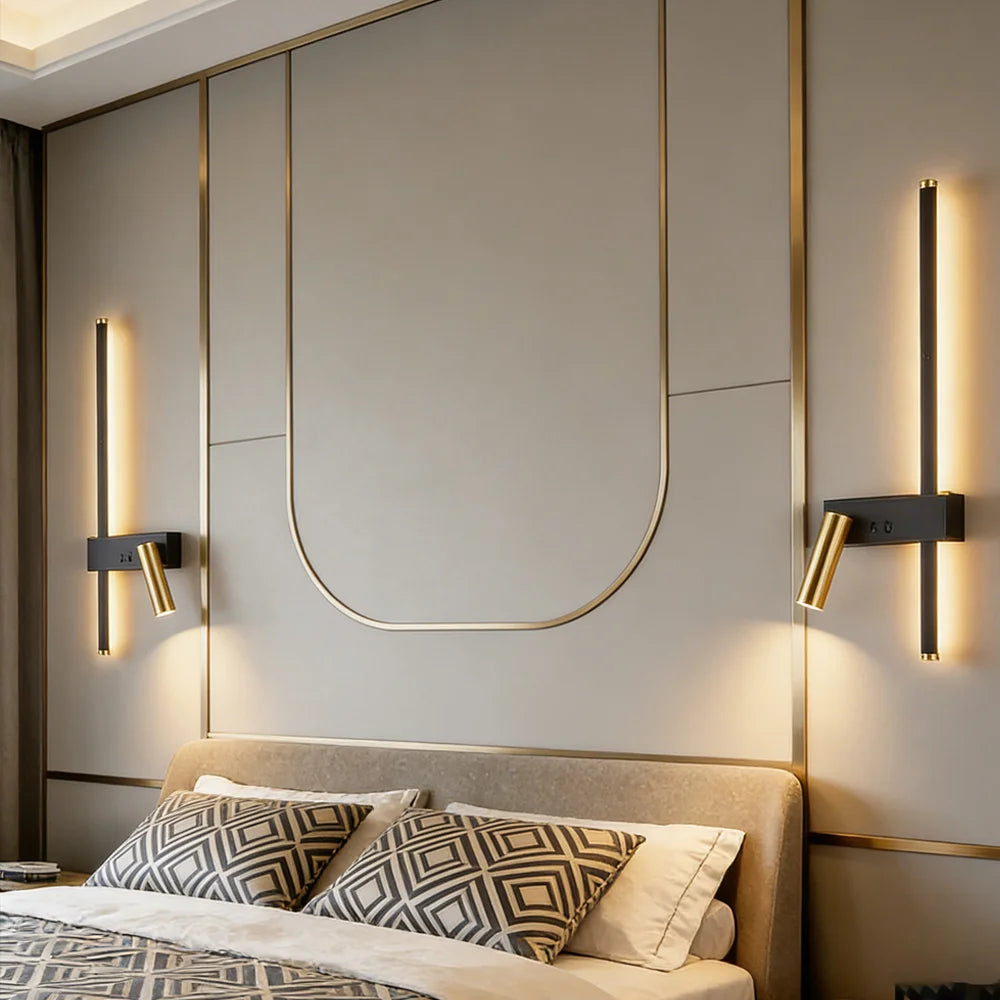 Luster  Lighting Adjustable LED Wall Sconce