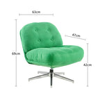 Bauhaus Red Lounge Rotating Sofa Chair