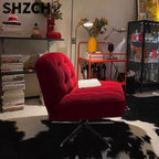Bauhaus Red Lounge Rotating Sofa Chair