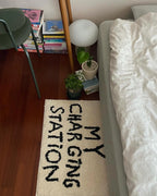 Minimalist Lettering Rug