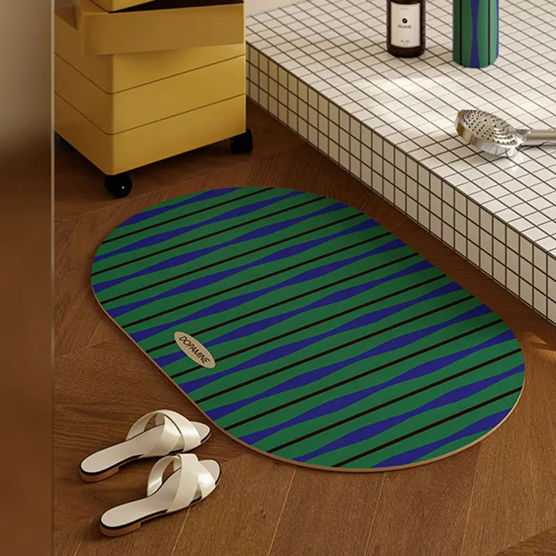Diatomaceous Earth Bathroom Mat