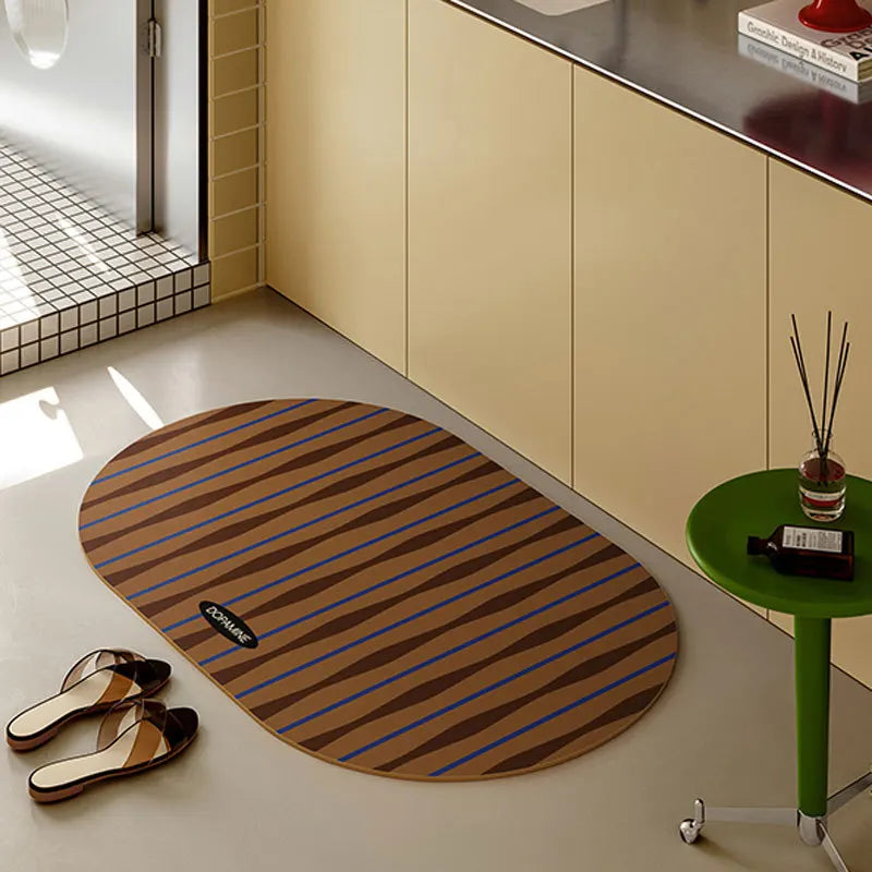 Diatomaceous Earth Bathroom Mat