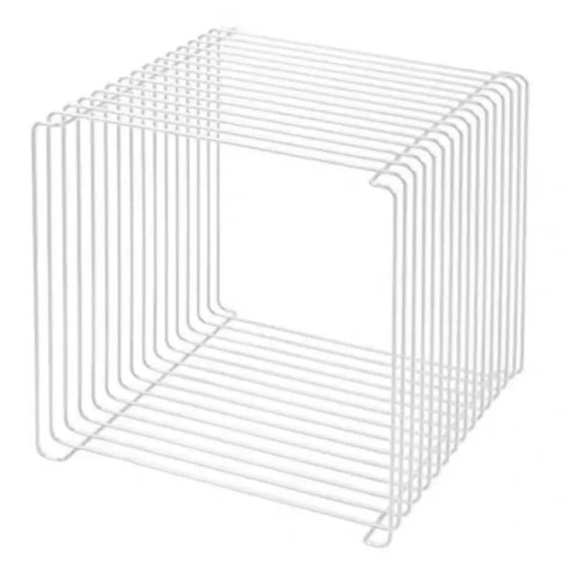 Modern Stainless Steel Wire Frame End bedside Table