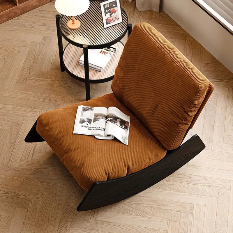 Luxury Individual Wooden Lazy Rocking Chairs