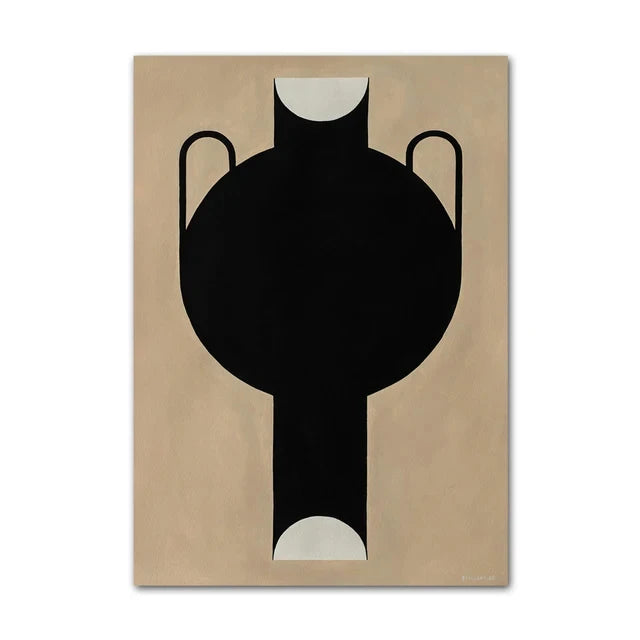 Minimalism Abstract Nature Geometric Wall Art Poster (No Frame)