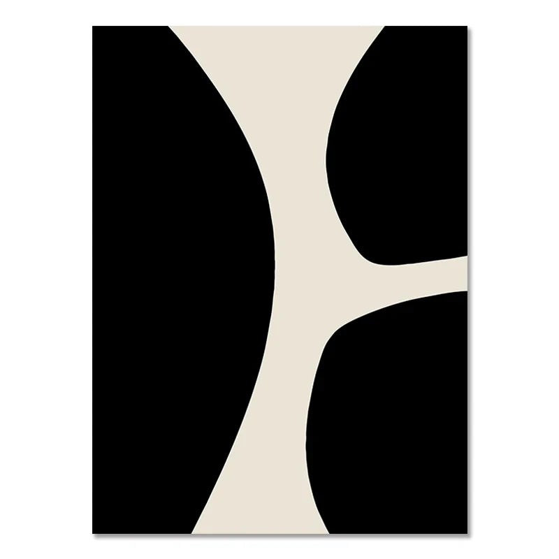 Abstract Bohemia Line Prints Poster (No Frame)