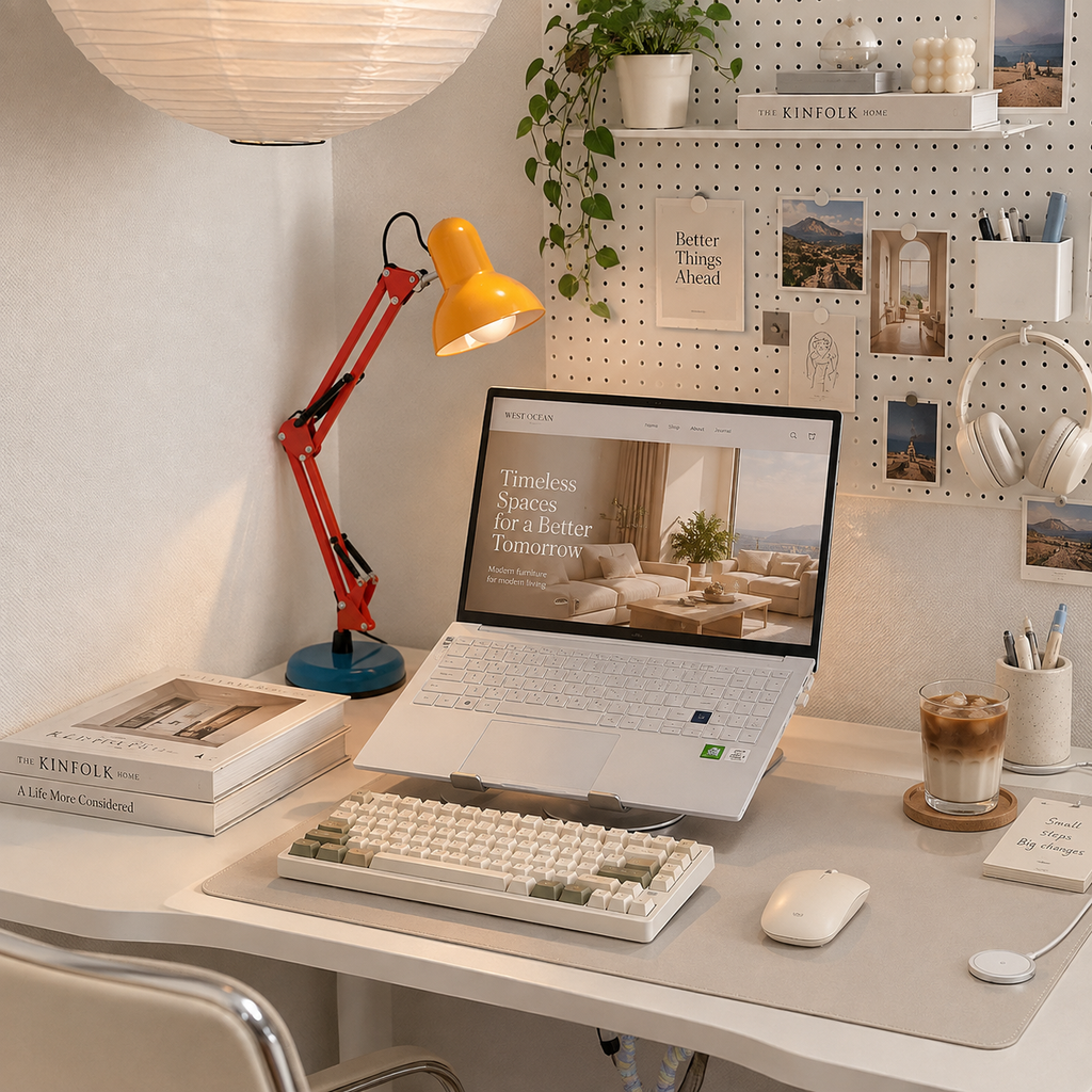 Dopamine Tri-Color Block Table Lamp