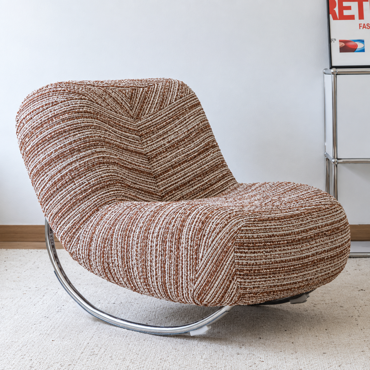 Minimalist Creative Single Lazy Casual Rocking Sofa Chair
