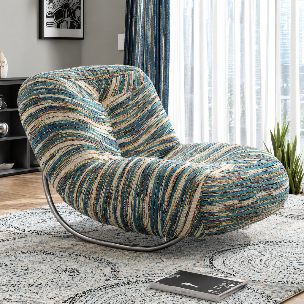Minimalist Creative Single Lazy Casual Rocking Sofa Chair