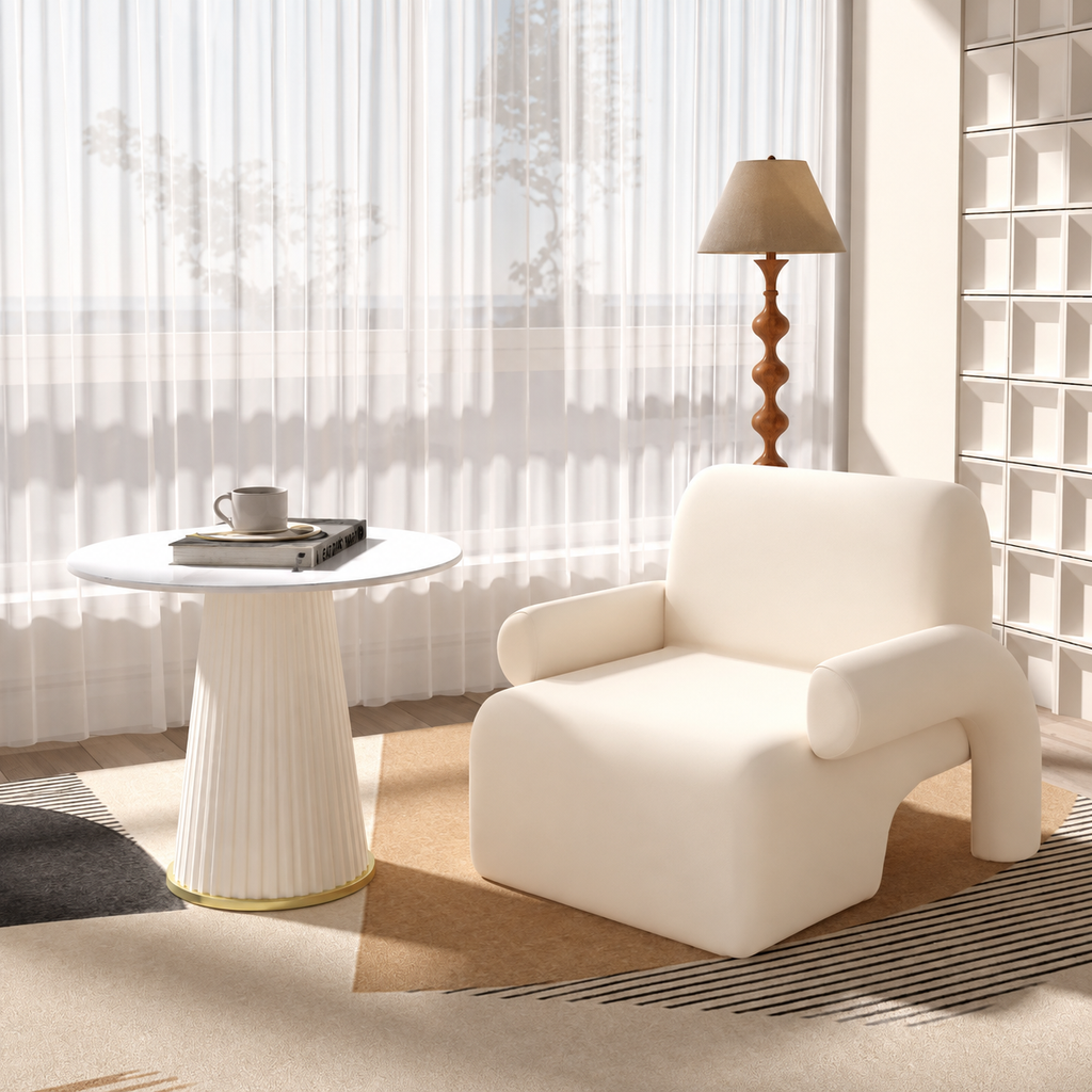 Terra Curve Lounge Single Sofa Chair