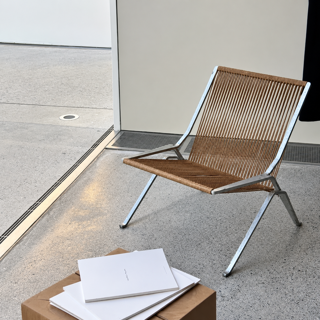 Bauhaus Single Lounge Woven Chair