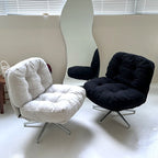 Bauhaus Red Lounge Rotating Sofa Chair